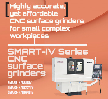 SMART-IV Series CNC surface grinders for small complex workpieces