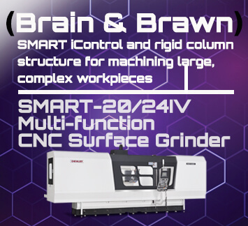 SMART-20/24IV Series CNC surface grinders for large complex workpieces