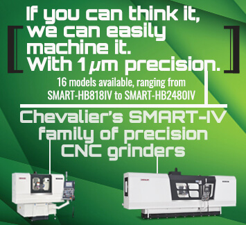 SMART-IV Series of newly designed multi-functional CNC surface grinders