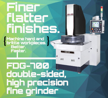 FDG-700 double-sided, high precision fine grinder for small- and medium-sized workpieces