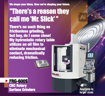 FRG-S Series of rotary surface grinders with hydrostatic turntable