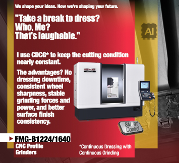 FMG-B1224 / 1640 traveling column, highly efficient profile grinders