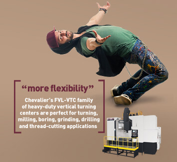 FVL-VTC family of vertical turning centers <em>LIMITED QUANTITIES - IN STOCK</em>