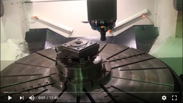 FVL-2000VTC+C - VTL Milling With C-Axis